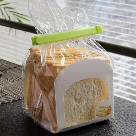 Portable Kitchen Food Snack Sealing Bag Clips | Plastic Sealer Clamp Kitchen Accessories (Pack of 12)