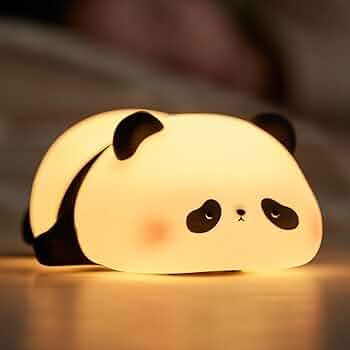 Panda LED Night Lamp for Kids – Cute Panda Night Light, Bedroom & Home Decor Lamp