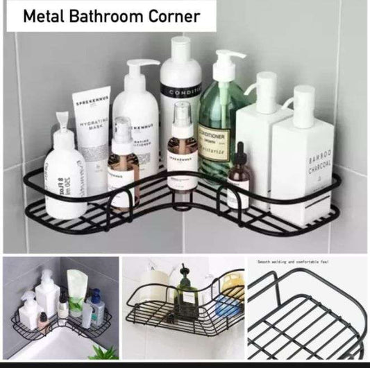 Metal Corner Rack For Bathroom & Kitchen
