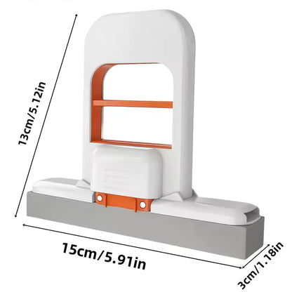 Foldable Desktop Mini Sponge Mop | Portable Wet & Dry Cleaning | Self‑Squeezing Mop for Kitchen, Bathroom, Car & Glass